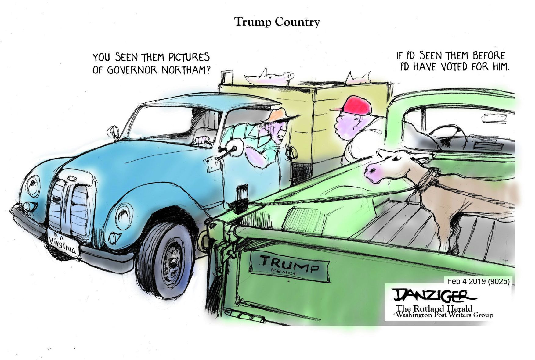 Jeff Danziger cartoon